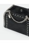  Stella McCartney Falabella Nietenbesetzte Mini-Tragetasche, Schwarz | Damen Stella Icons