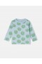  Stella McCartney Sweatshirt mit Froschprint, blau/grün | Kinder/Jungen