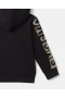Stella McCartney Kapuzenpullover mit Logo-Grafik und Reißverschluss, Schwarz | Kinderpullover & Strickjacken
