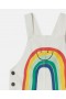  Stella McCartney Rollschuh-Regenbogen-Latzhose Creme | Kinderkleider & Overalls