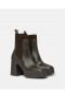  Stella McCartney Skyla Stiefeletten mit Absatz, Braun | Damenstiefel