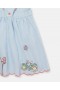 Stella McCartney Fliegenpilz-Kleid und passende Pumphose, ärmellos, blau | Kinderkleider & Jumpsuits