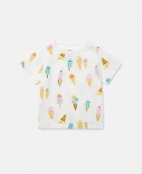  Stella McCartney Eiscreme-T-Shirt | Kinder- und Baby-Mädchen