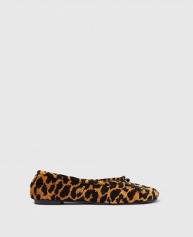  Stella McCartney Ryder Ballerinas mit Leopardenmuster | Damen-Ballerinas
