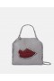  Τσάντα Stella McCartney Falabella Lips Mini Tote Γκρι | Γυναικεία The Iconic Falabella