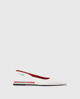  Stella McCartney Elsa Slingback Flats Stone | Γυναικεία Flats