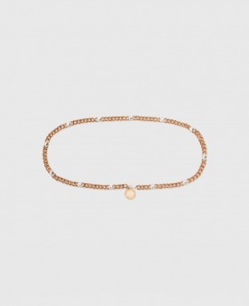  Ζώνη Stella McCartney Falabella με αλυσίδα και χρυσό | Γυναικείες ζώνες